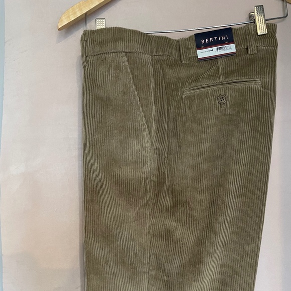BERTINI. Men Corduroy pant - LIGHT BROWN - Picture 1 of 6